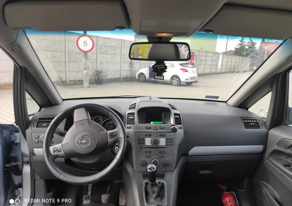 Opel Zafira cena 10900 przebieg: 335000, rok produkcji 2007 z Głowno małe 46